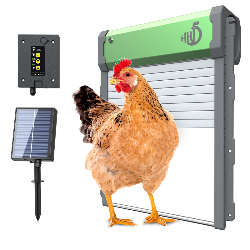 Automatic Chicken Door Opener Solar - WONEGG Smart APP Automatic Chicken Coop