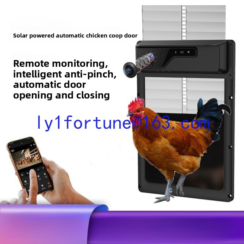 Automatic Chicken Door Opener Solar - Automatic Chicken Coop Door Opener with