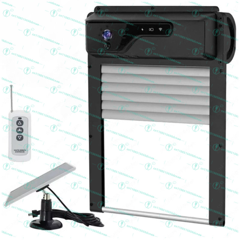 Automatic Chicken Door Opener Solar - Solar powered automatic remote control chicken