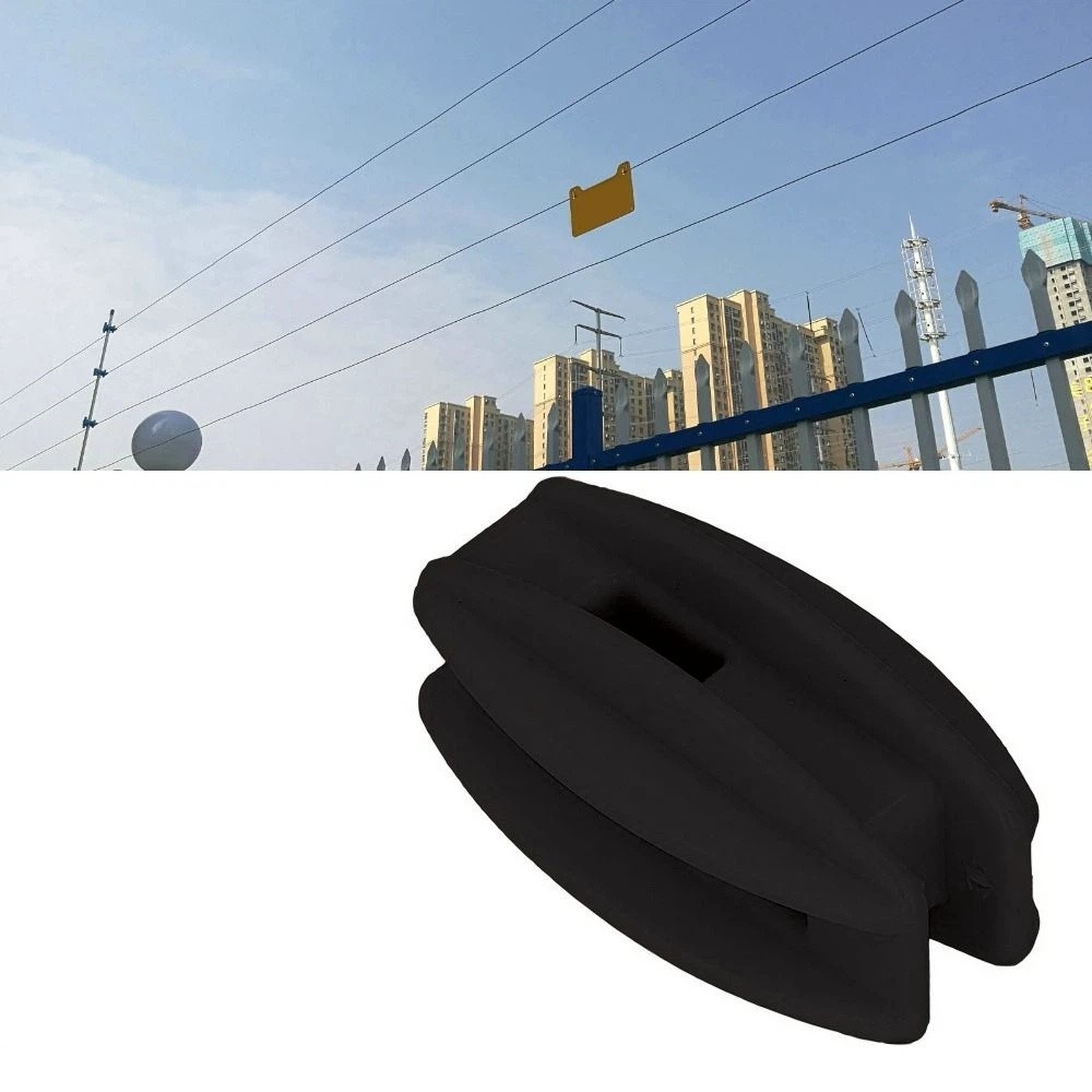 Electric Fence Insulator Post - 20PCS ABS Material Electric Fence Insulator