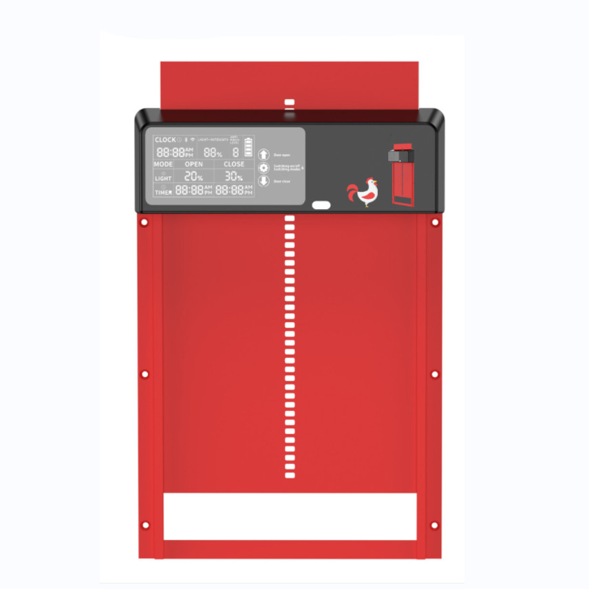 Automatic Chicken Door Opener Solar - Automatic Chicken Door Opener With Solar