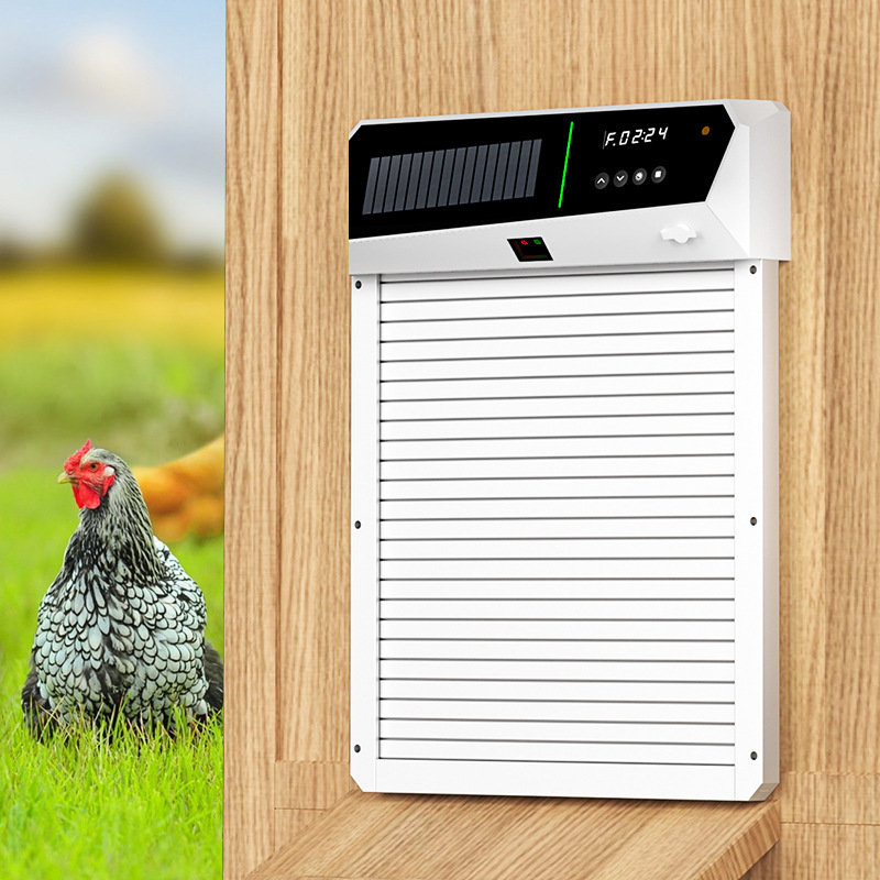 Automatic Chicken Door Opener Solar - Automatic Chicken Coop Door Opener Rolling