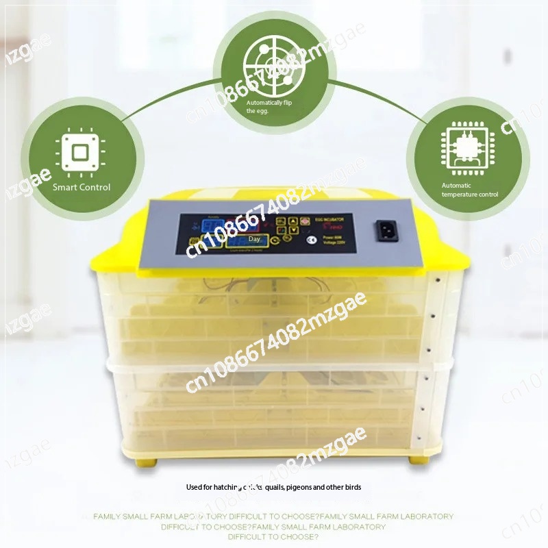Fully Automatic Mini Incubator - Poultry Incubator 96 Eggs ulasan dan harga