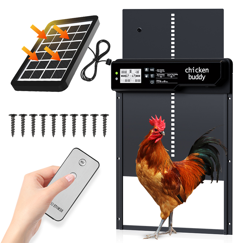 HHD WONEGG  Four Modes Solar W - Automatic Chicken Door Opener Solar ulasan dan harga