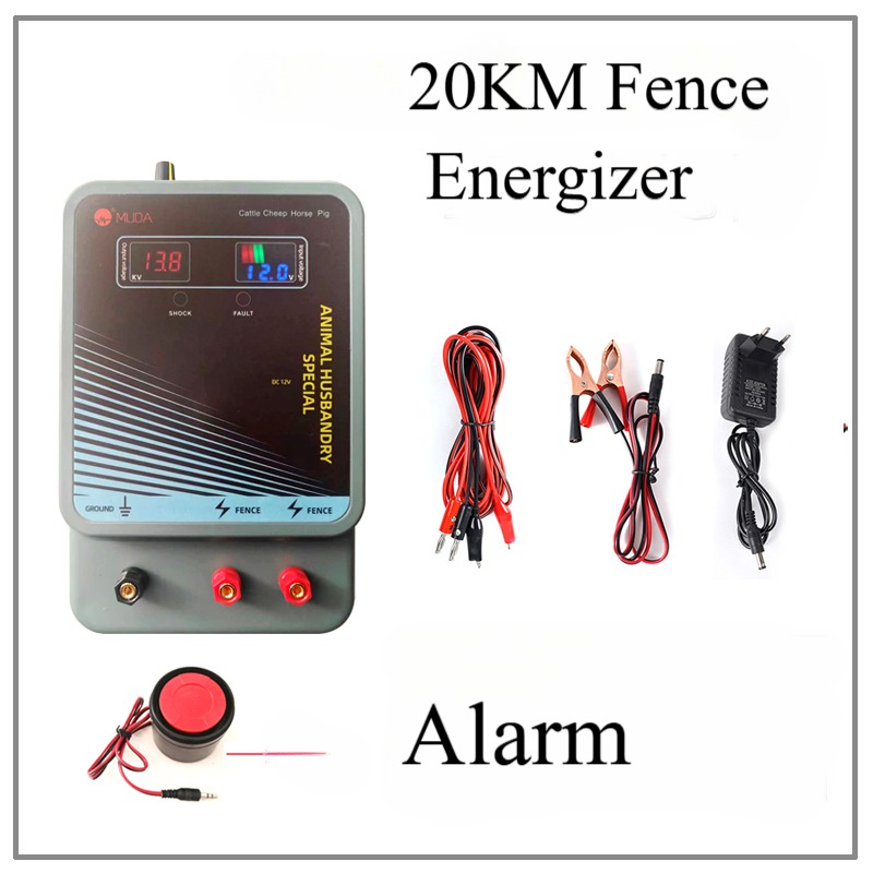 20KM Electric Fence Charger En - Livestock Fence Energizer 12V ulasan dan harga