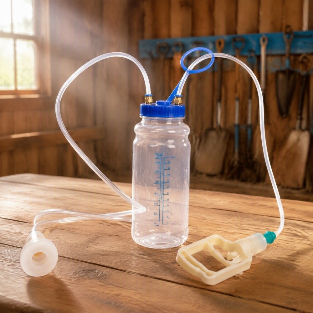 1 set Vacuum Pressure Pump Goa - Goat Milking Machine Portable ulasan dan harga