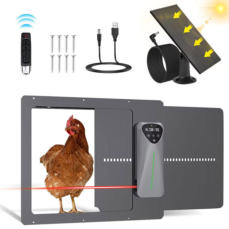 APP Control Solar Chicken Coop - Automatic Chicken Door Opener Solar ulasan dan harga