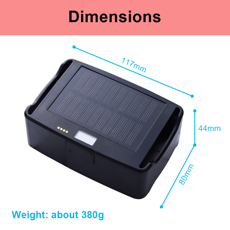 STLFSupport Electric Geofence  - Animal Gps Tracker 4G Solar ulasan dan harga