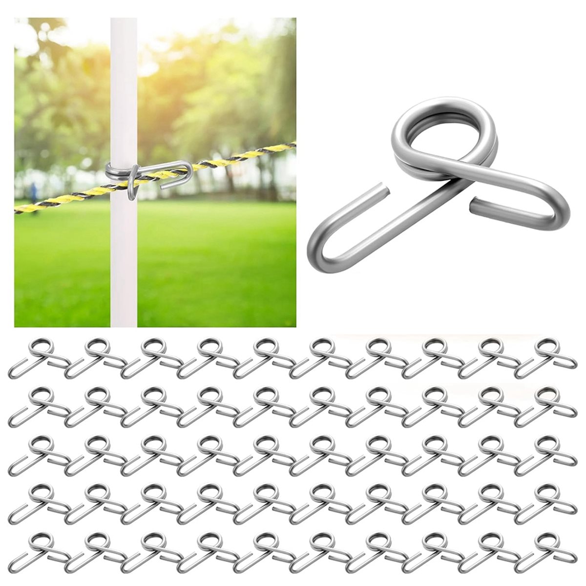 【50% OFF】Fiberglass Fence Post - Electric Fence Insulator Post ulasan dan harga