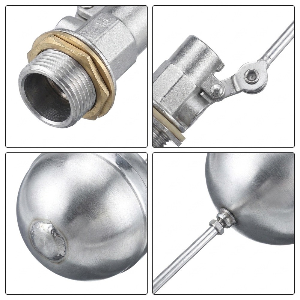 Stainless Steel 3/4 NPT Float  - Livestock Water Trough Float Valve ulasan dan harga