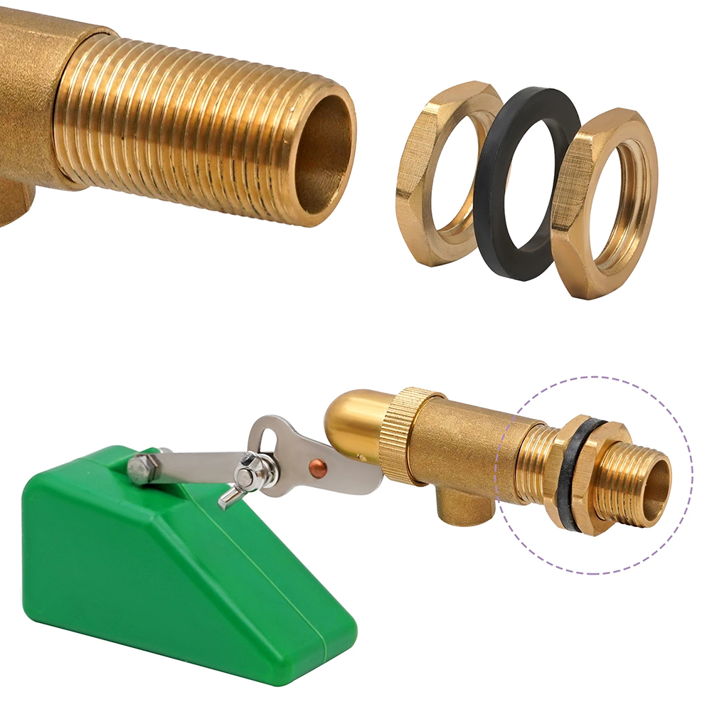 Brass 1/2 inch Float Valve for - Livestock Water Trough Float Valve ulasan dan harga
