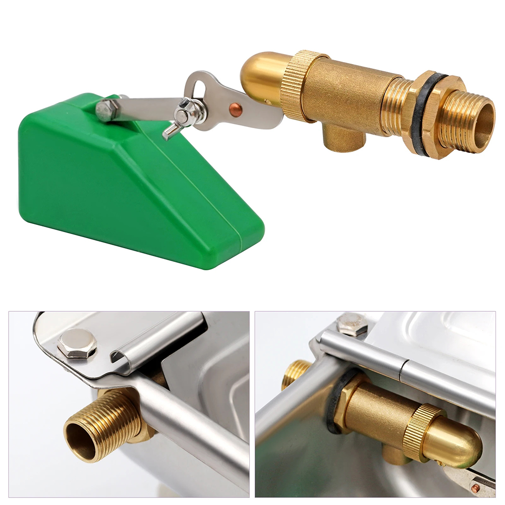 Brass 1/2 inch Float Valve for - Livestock Water Trough Float Valve ulasan dan harga