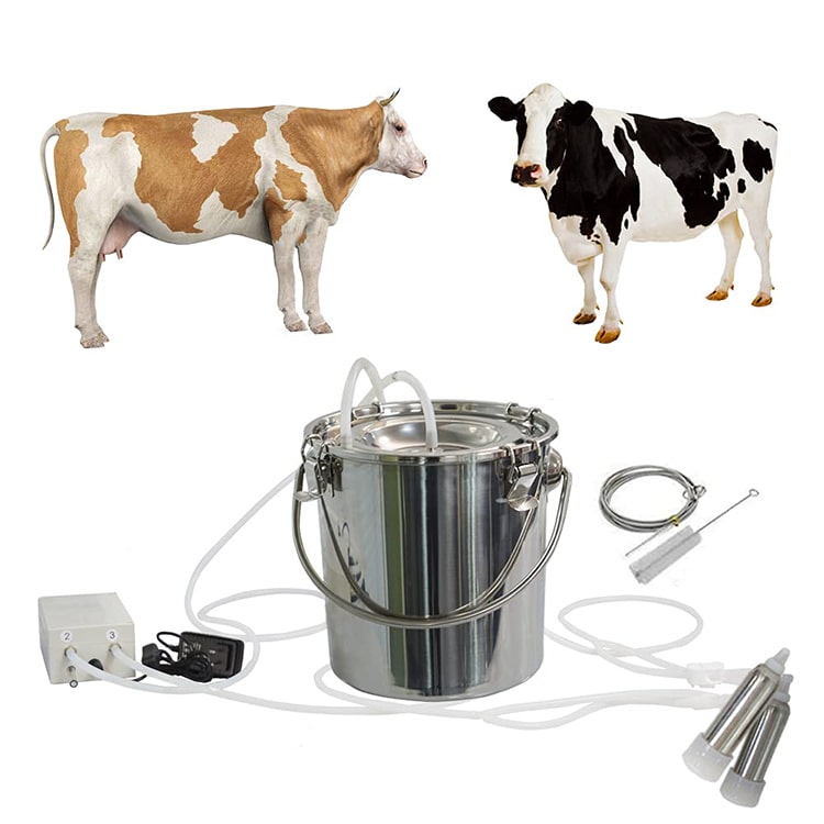 Automatic 14L Stainless Steel  - Goat Milking Machine Portable ulasan dan harga