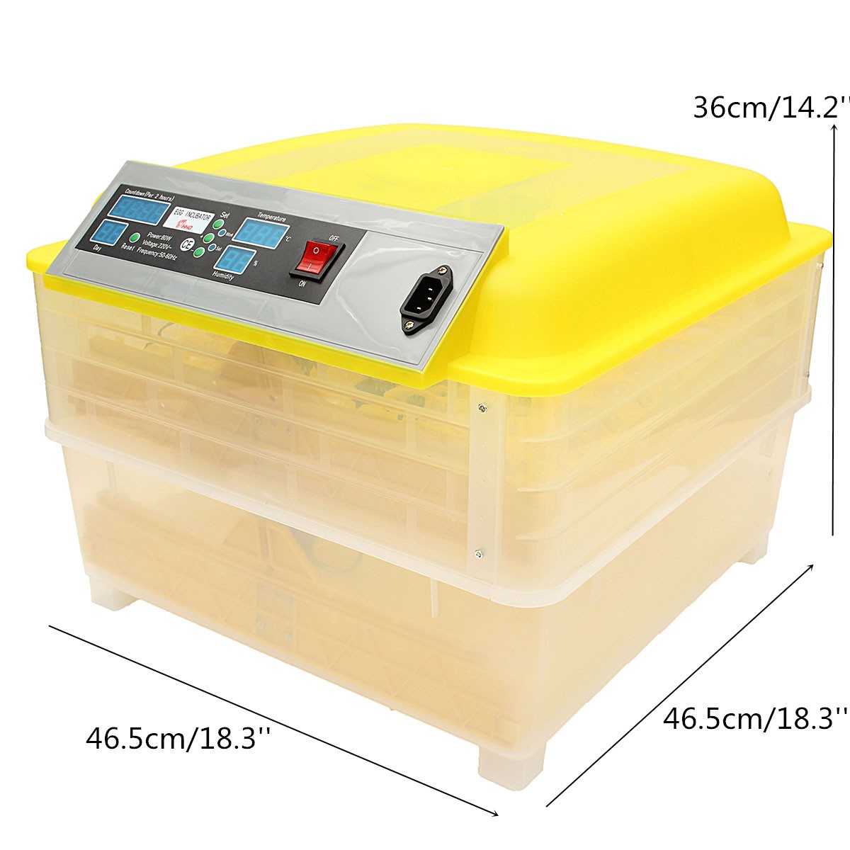 96/105 Egg Farm Egg Incubator  - Poultry Incubator 96 Eggs ulasan dan harga