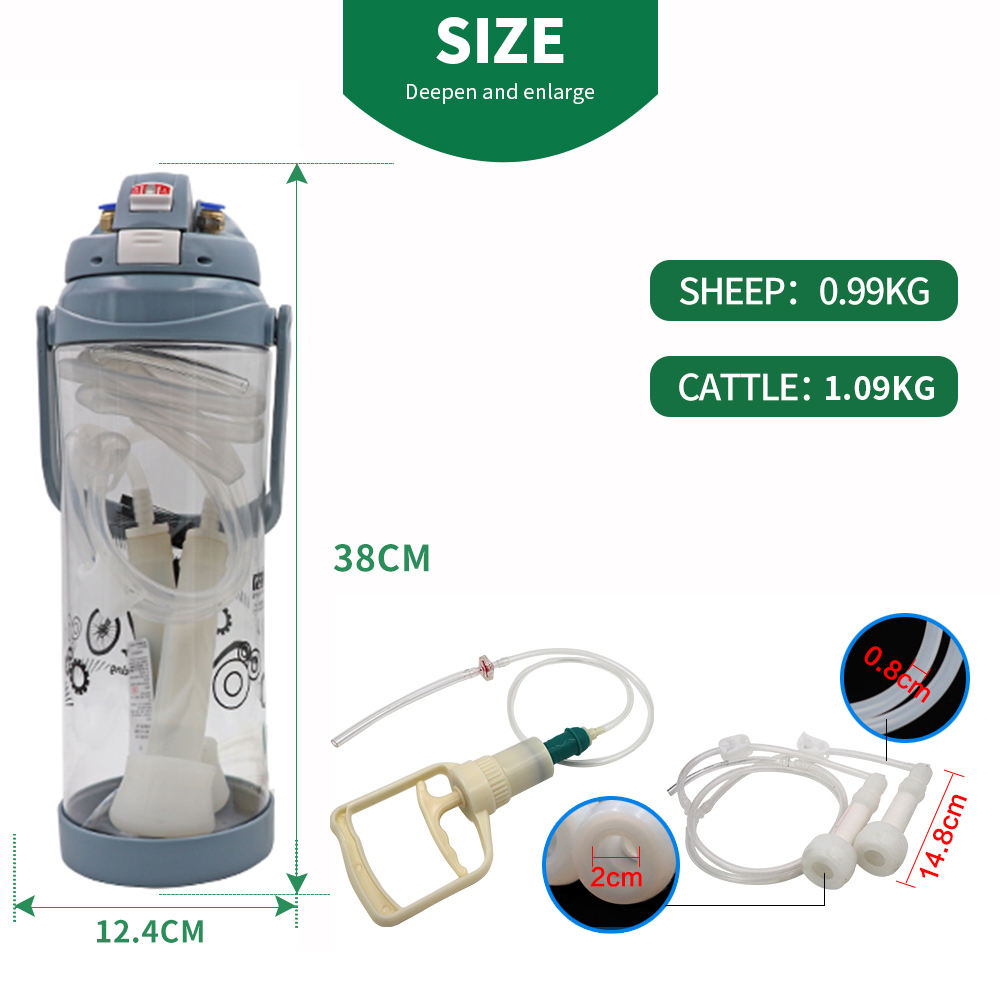 3L Sheep Goat Cow Cattle Manua - Goat Milking Machine Portable ulasan dan harga