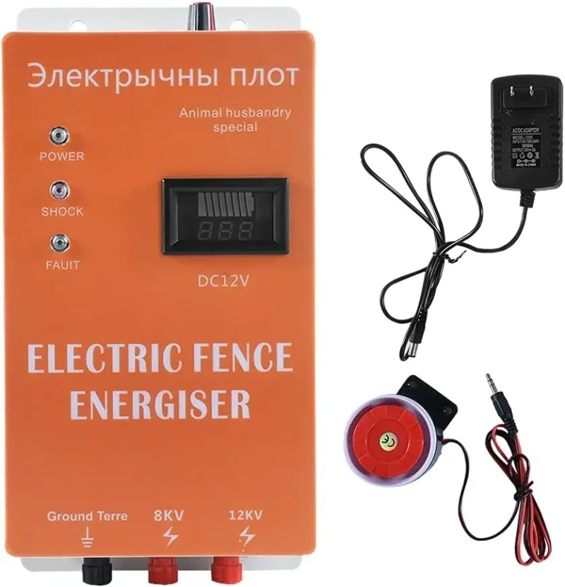 8J Solar Electric Fence Energi - Livestock Fence Energizer 12V ulasan dan harga