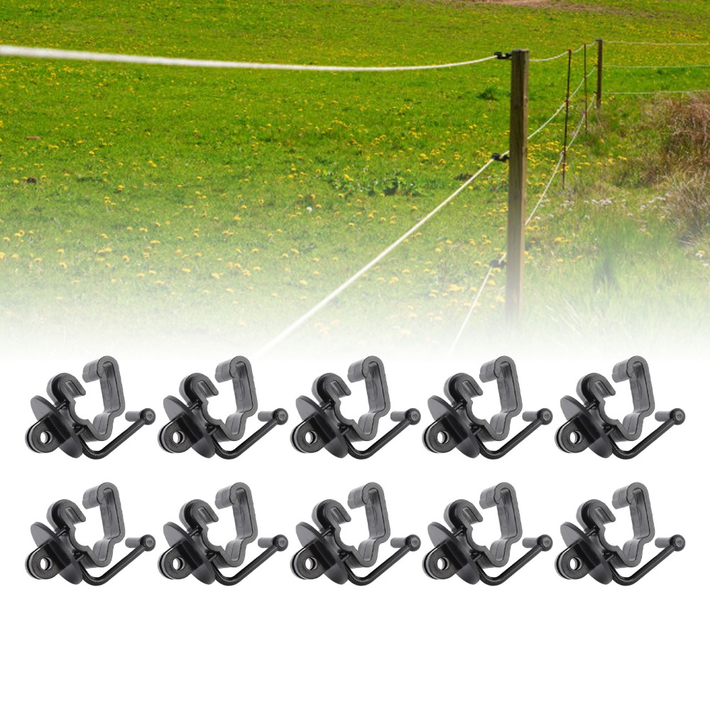 25pcs Plastic T Post Insulator - Electric Fence Insulator Post ulasan dan harga