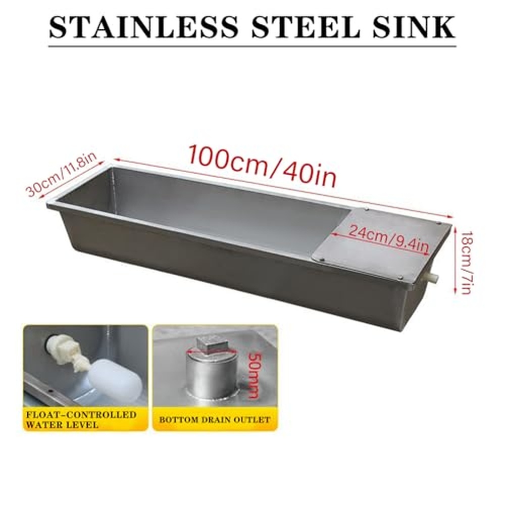 39in / 59in Livestock Water Tr - Livestock Water Trough Float Valve ulasan dan harga