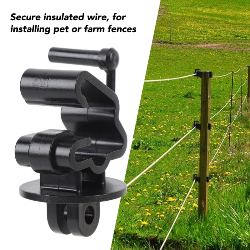 25PCS T Post Insulators Electr - Electric Fence Insulator Post ulasan dan harga