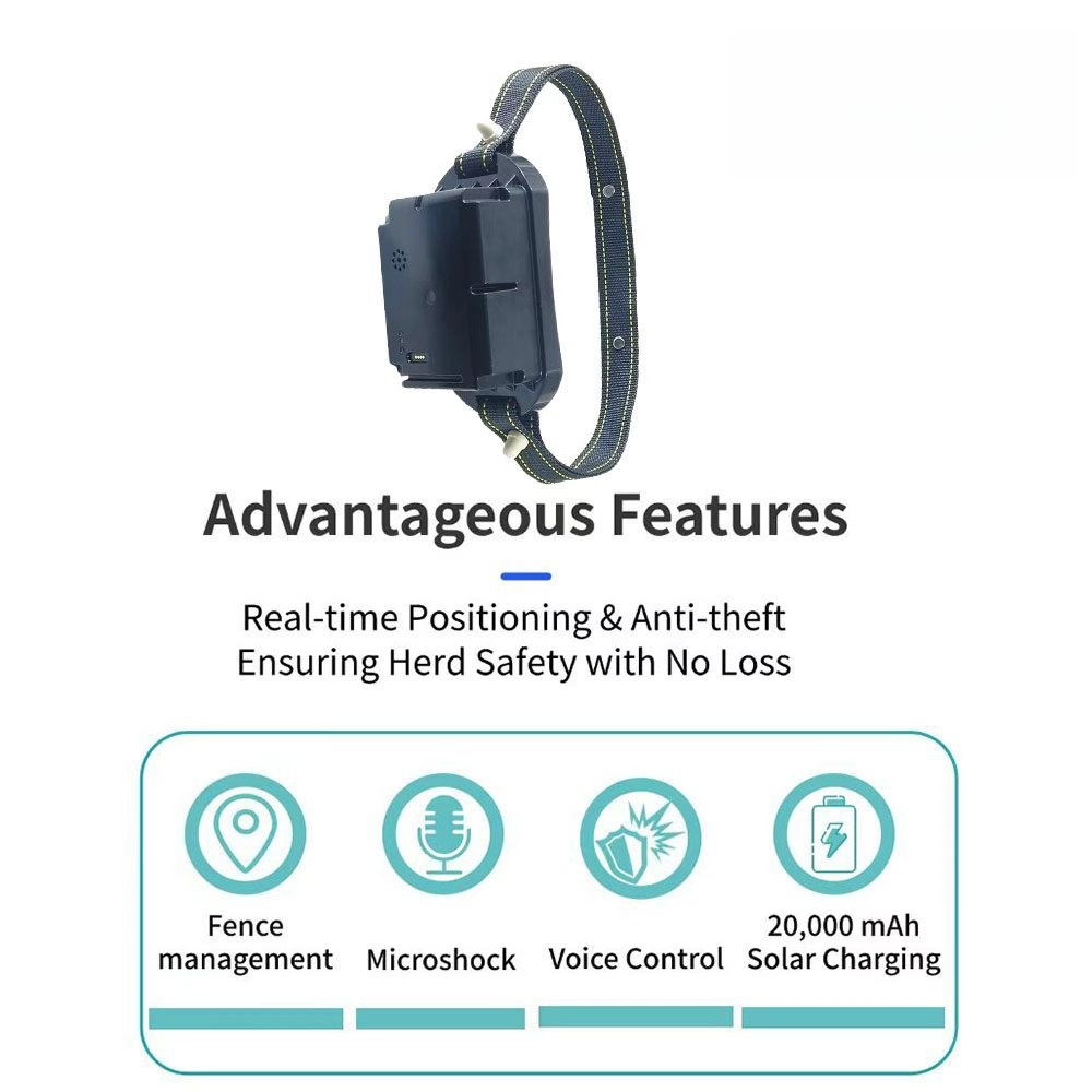 Audio Alert Animal Tracker 4G  - Gps Tracker Cattle Collar ulasan dan harga