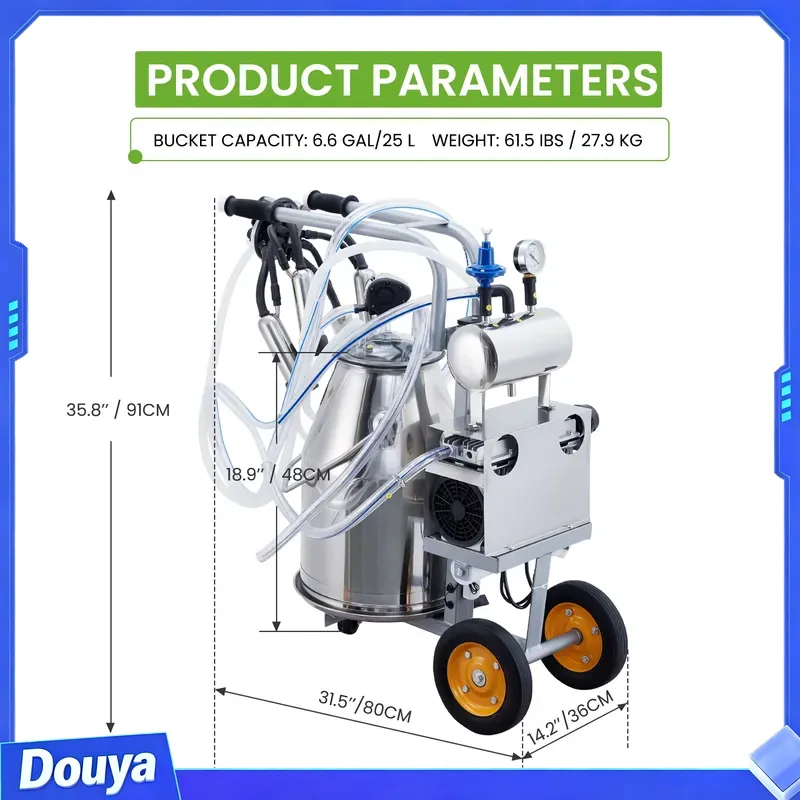 Electric Milking Machine for C - Goat Milking Machine Portable ulasan dan harga