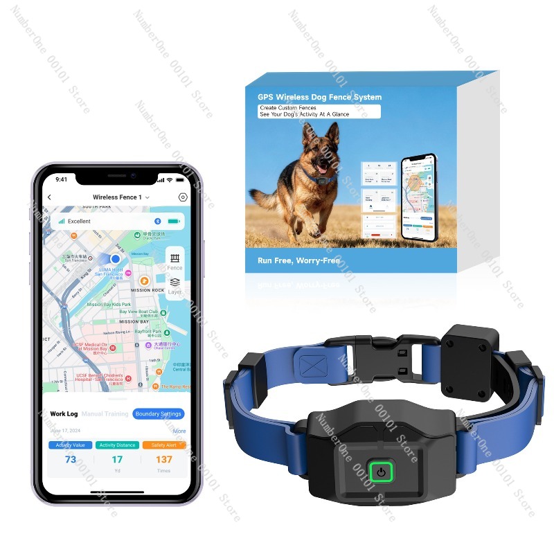 Cross-border APP Multifunction - Gps Tracker Cattle Collar ulasan dan harga