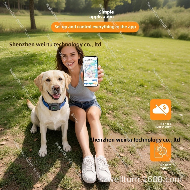 Cross-border APP Multifunction - Gps Tracker Cattle Collar ulasan dan harga