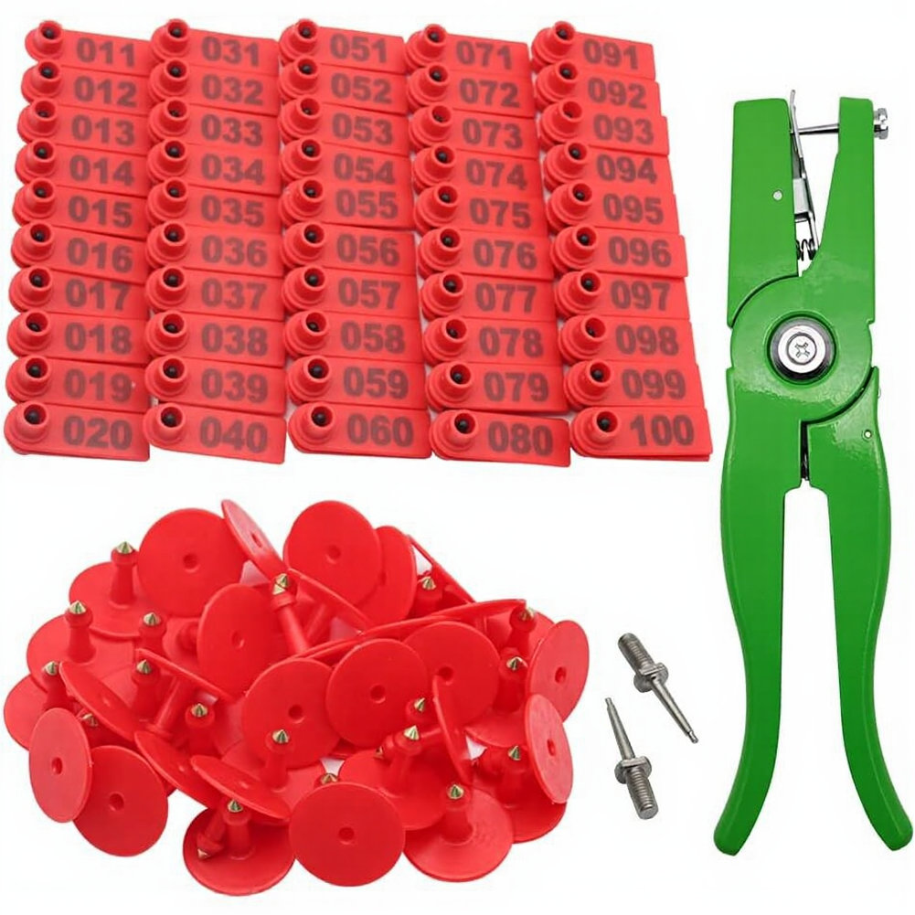 Animal Ear Tagging Pliers 24 c - Cattle Ear Tag Applicator ulasan dan harga
