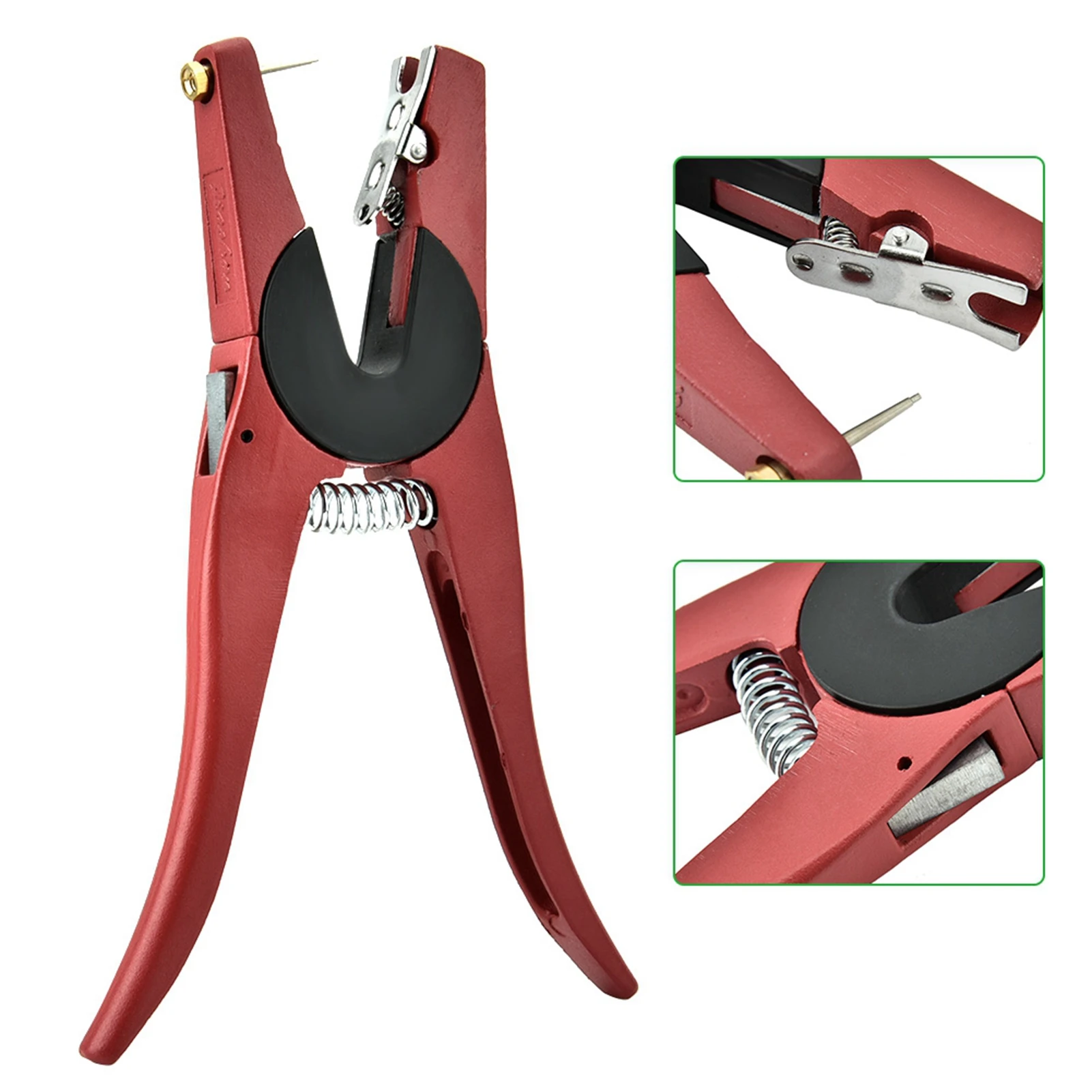 Red Alloy Ear Tag Plier for Li - Cattle Ear Tag Applicator ulasan dan harga