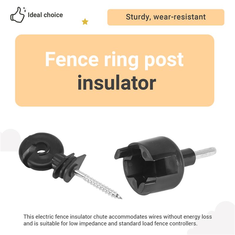 AT63-Electric Fence Insulator  - Electric Fence Insulator Post ulasan dan harga