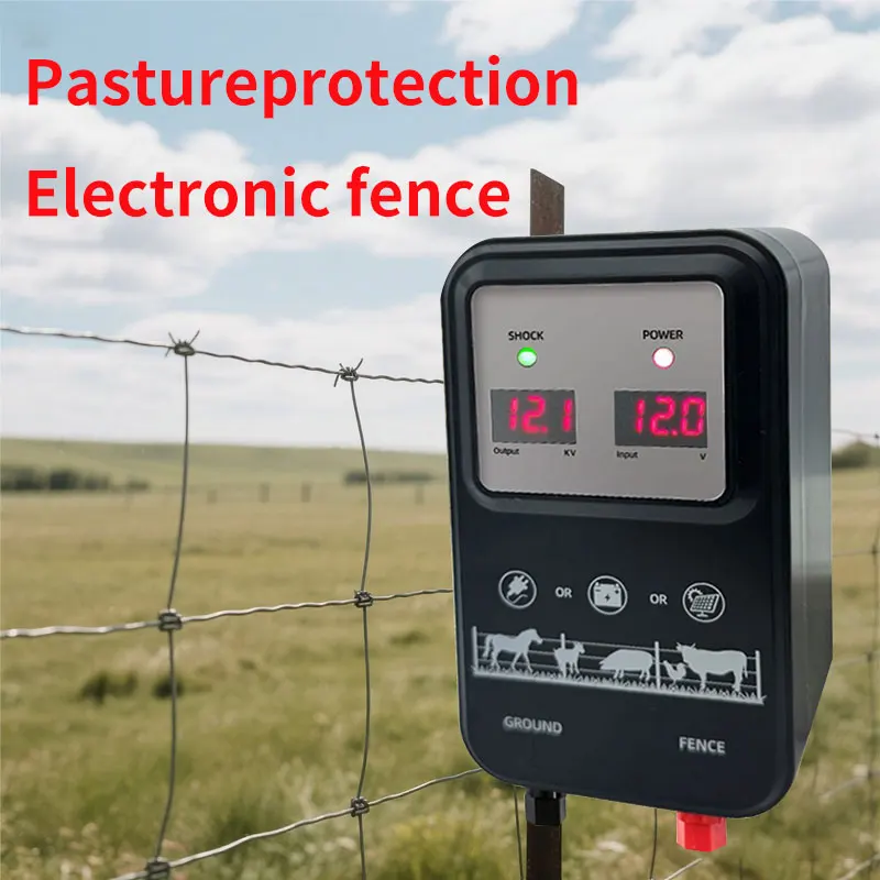 Durable10KM Electric Fence Ene - Livestock Fence Energizer 12V ulasan dan harga