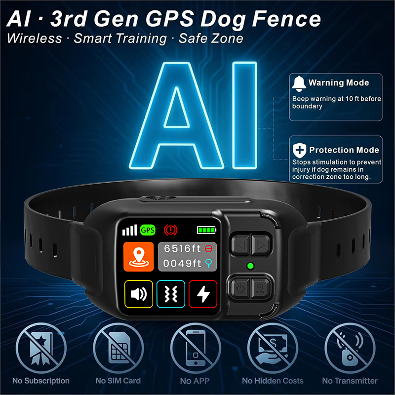 GPS Wireless Dog Fencing Syste - Gps Tracker Cattle Collar ulasan dan harga