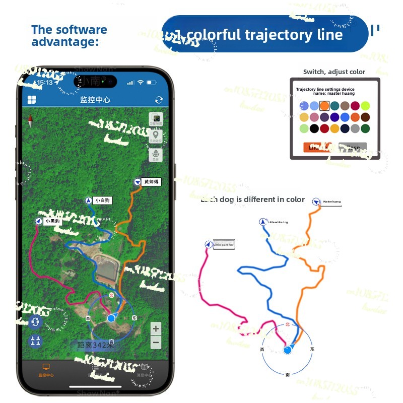 Apply to GPS Pet Dog Satellite - Gps Tracker Cattle Collar ulasan dan harga