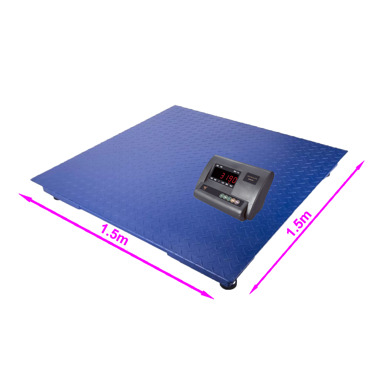 1.2x1.2m Digital Platform Scal - Cattle Weighing Scale Digital ulasan dan harga