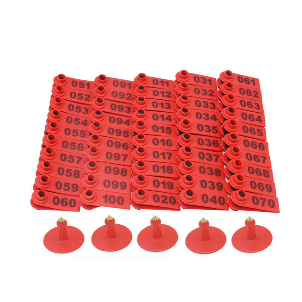 No. 001-100 Livestock Sheep Ea - Cattle Ear Tag Applicator ulasan dan harga