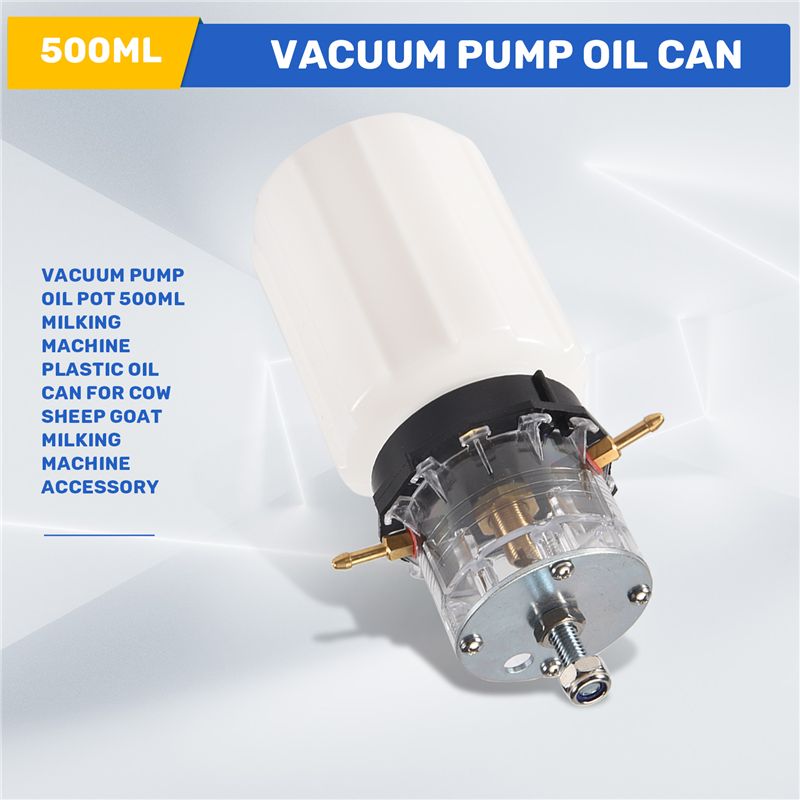 AT84-Vacuum Pump Oil Pot 500Ml - Goat Milking Machine Portable ulasan dan harga