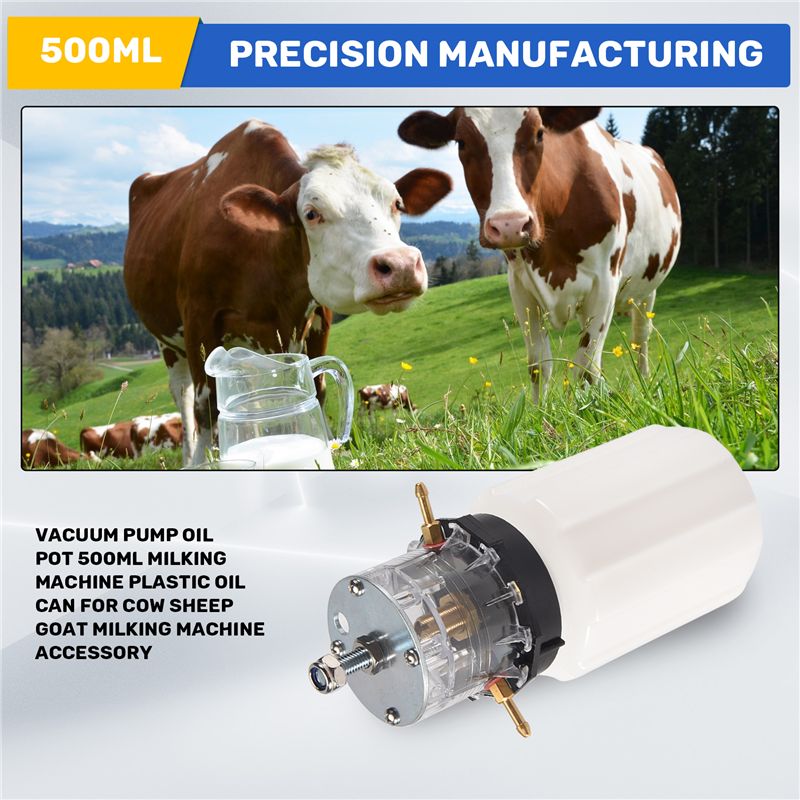 AT84-Vacuum Pump Oil Pot 500Ml - Goat Milking Machine Portable ulasan dan harga