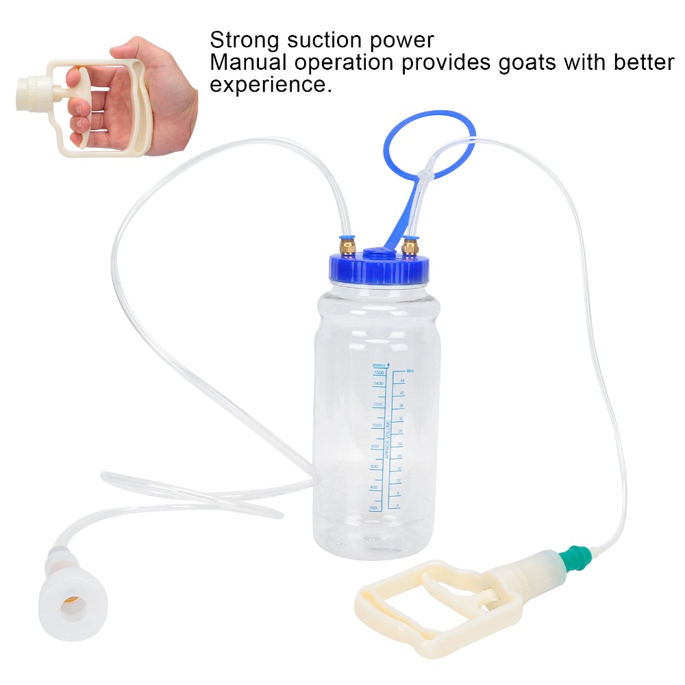 1 set Vacuum Pressure Pump Goa - Goat Milking Machine Portable ulasan dan harga